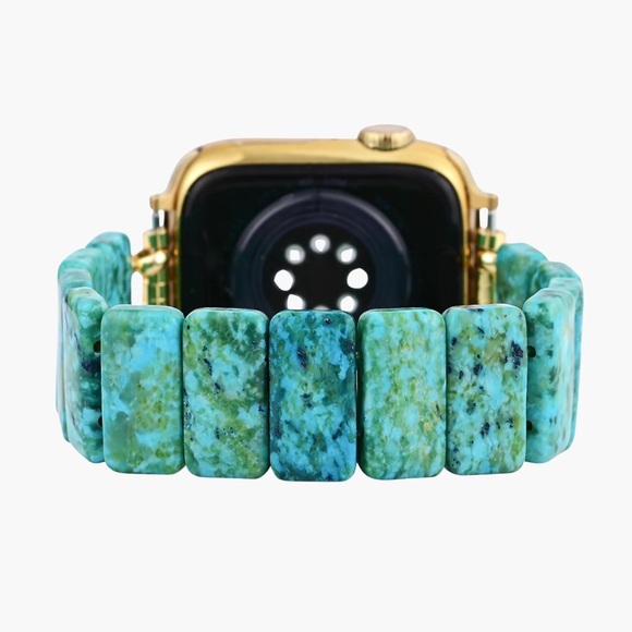Cape Diablo Jade Serenity Strength Apple Watch Band - Size L - Picture 2 of 7